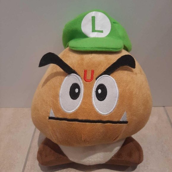 SUPER MARIO GOOMBA PLUSH NINTENDO 2010 BANPRESTO - Picture 2 of 4